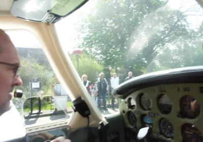 Flyvetur fra Allerød Airport - over Helsinge til København